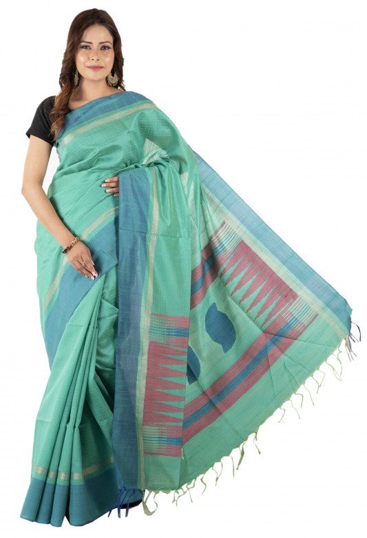 Tassar Cotton Katan Saree (Maharashtra)
