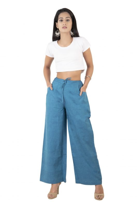 Women's Cotton Palazzo Pants Bottom