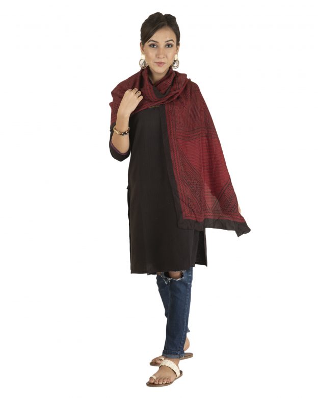 Mulbary Silk Multicolor Stole