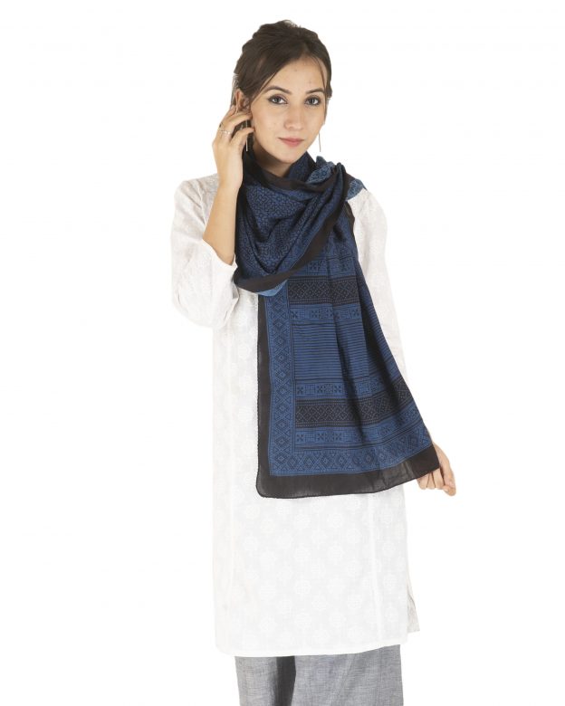 Cotton Multicolor Stole