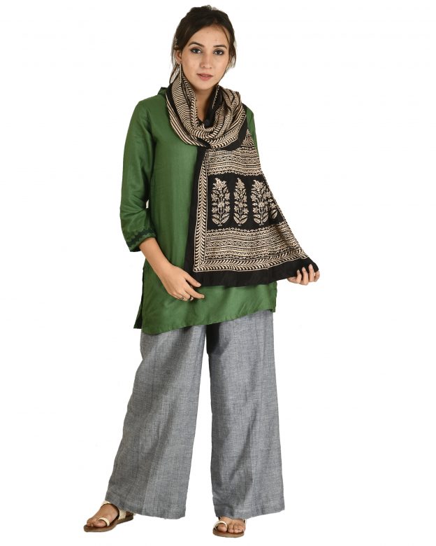 Mulbary Silk Multicolor Stole