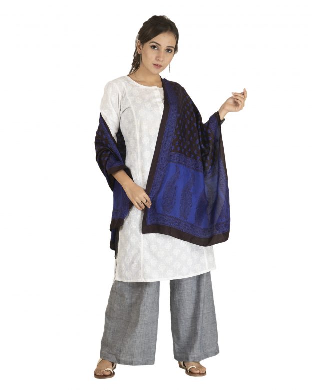 Mulbary Silk Multicolor Stole