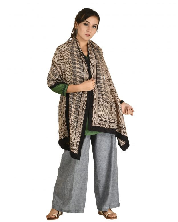 Mulbary Silk Multicolor Stole