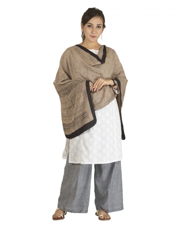 Mulbary Silk Multicolor Stole