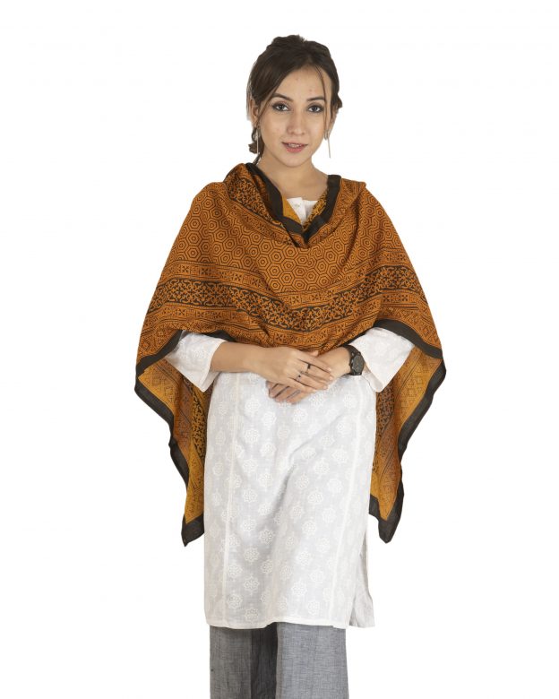 Cotton Multicolor Stole