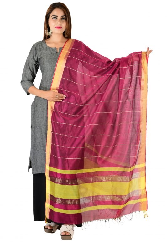 Zari Patta Kosa Chunni