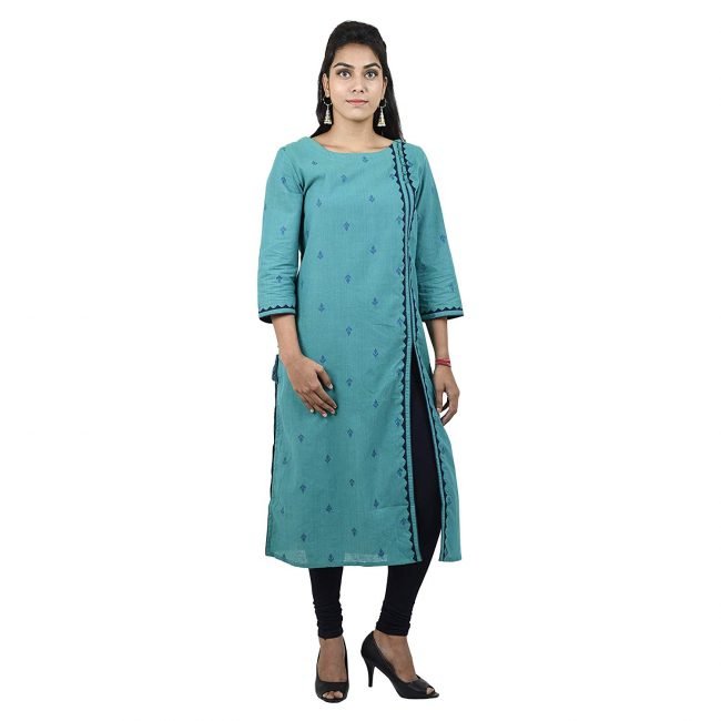 Women's Kurta Mangalgiri Kangura Embroidery