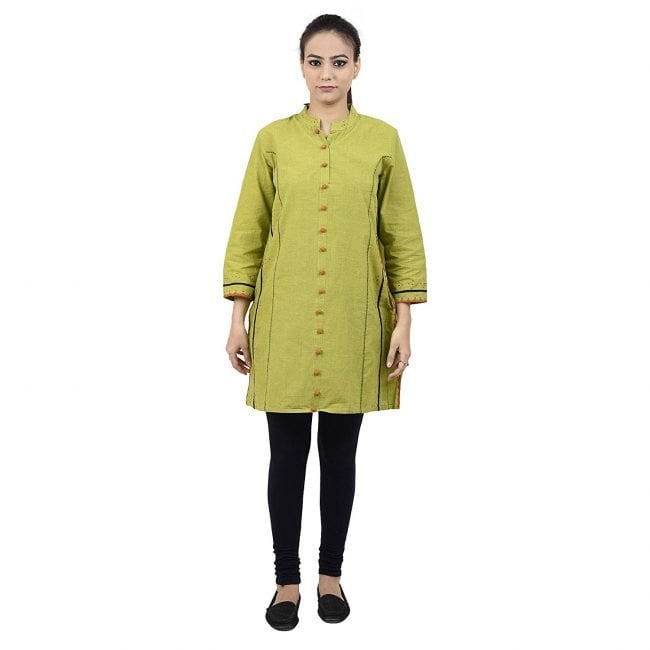 Women Light Green Kurta