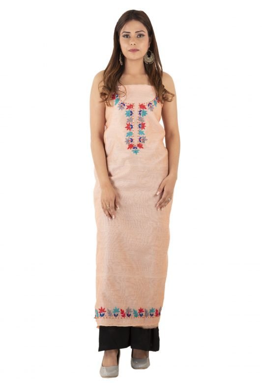 Cotton Silk Chanderi Suit Pieces
