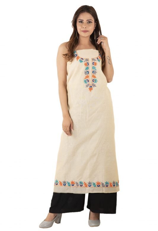 Cotton Silk Chanderi Suit Pieces