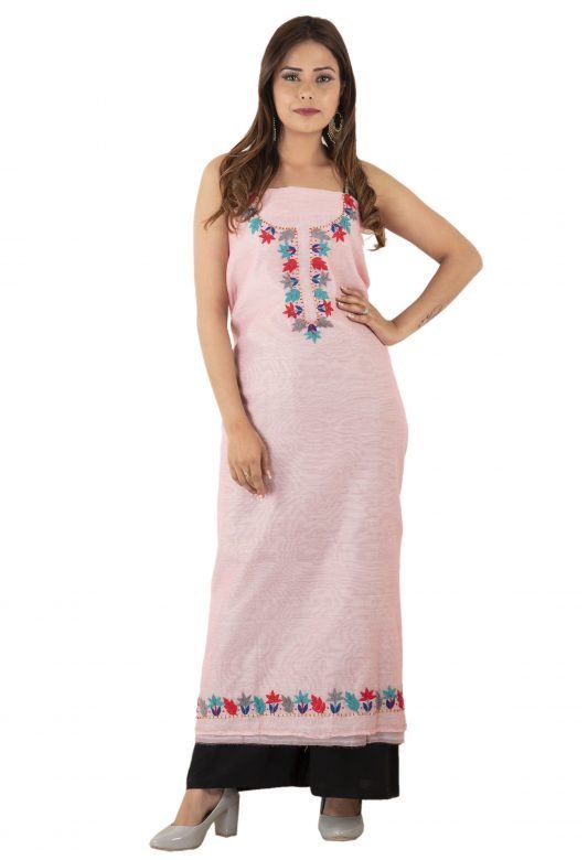 Cotton Silk Chanderi Suit Pieces