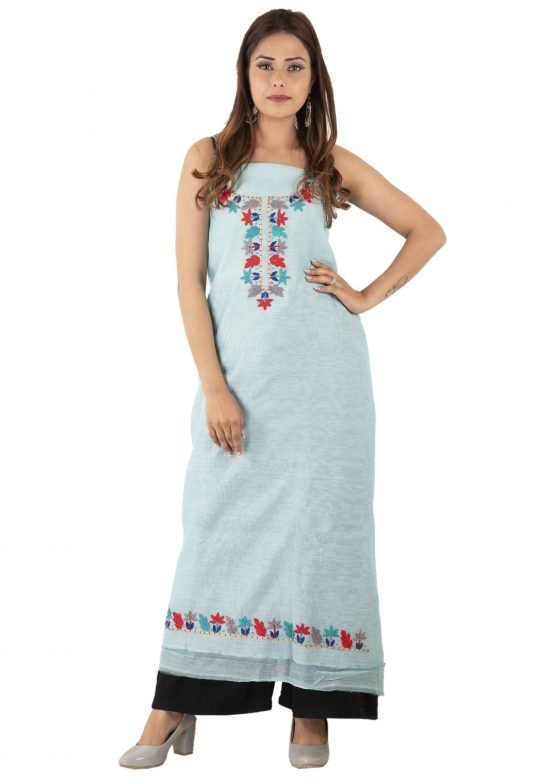 Cotton Silk Chanderi Suit Pieces