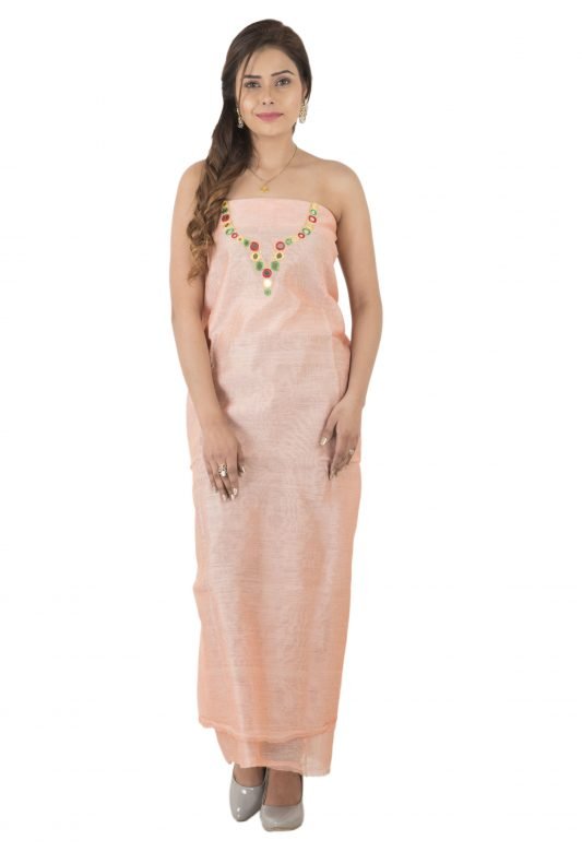 Women's Chanderi Suit Dress Material