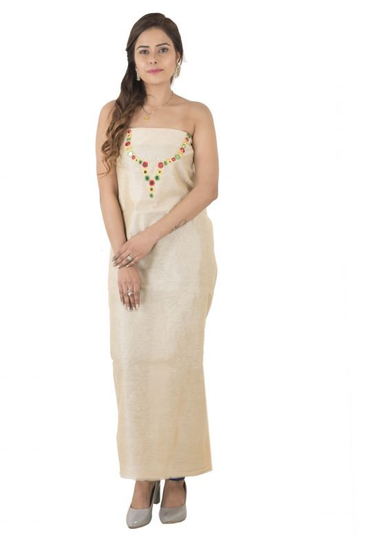 Women's Chanderi Suit Dress Material