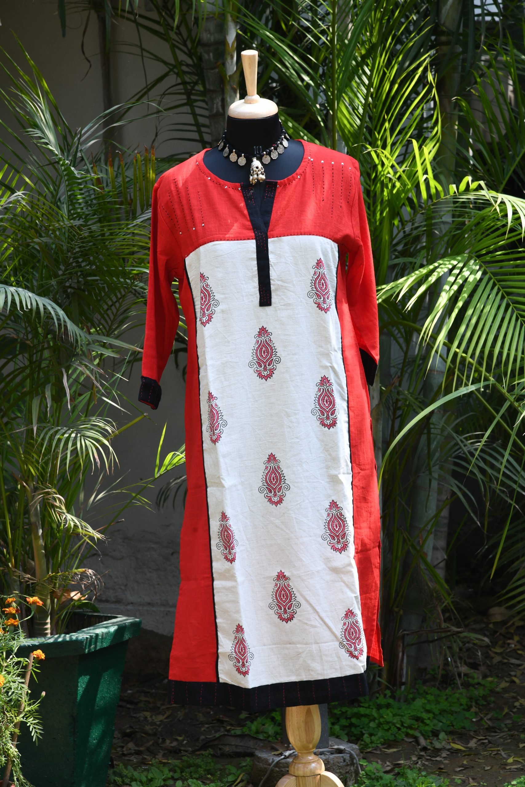 Cotton Long Kurta For Women