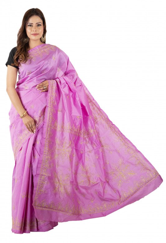 Tassar Silk Zari Work Saree (West Bengal)