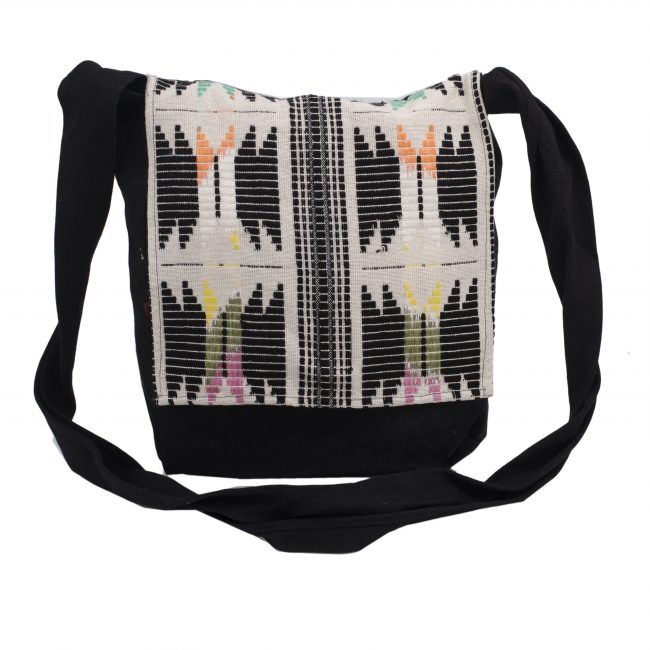 Handmade Black Sling Bag