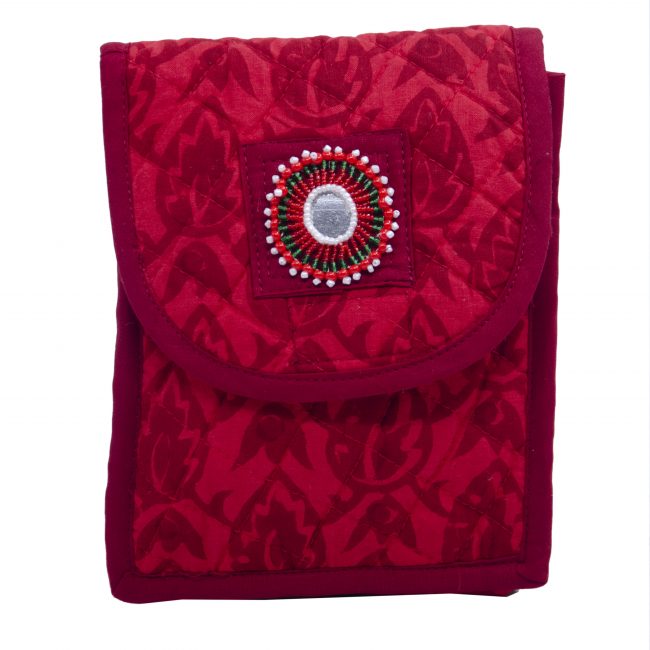 Handcrafted Cotton Multicolor Purse Box Batuwa