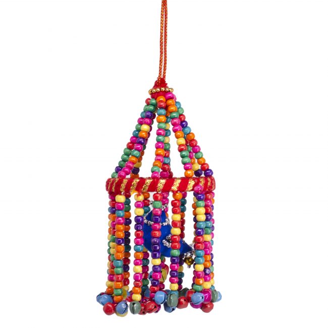 Multicolor Beads, Metal, Cotton, Foam & Thread Zoomar Moti