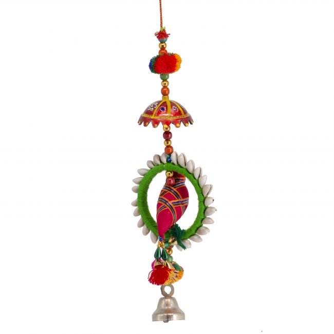 Multicolor Hanging 1 Parrot 1 Topli with Bangle Kodi