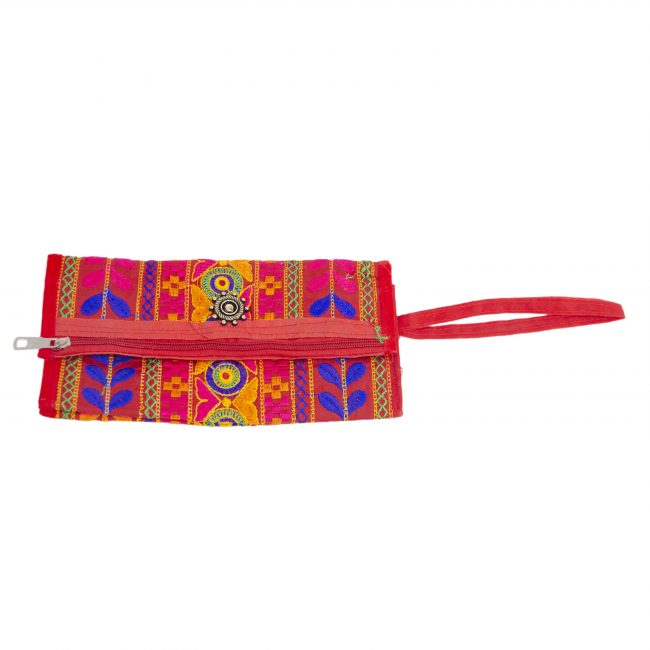 Cotton Red, Pink & Blue Star Antique Bag