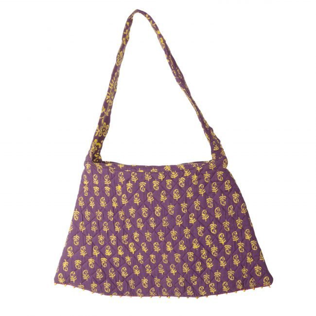 Cotton Bag Small: Gujarat Handicraft(Multi-Coloured)