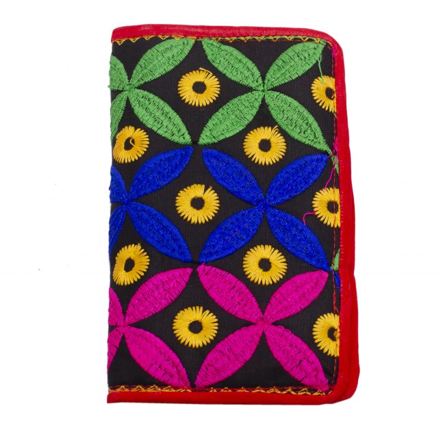 Multicolor Cotton, Velvet & Thread Banjara Antique Purse