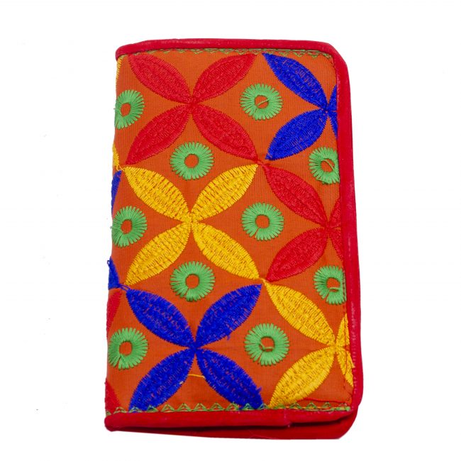 Multicolor Cotton, Velvet & Thread Banjara Antique Purse