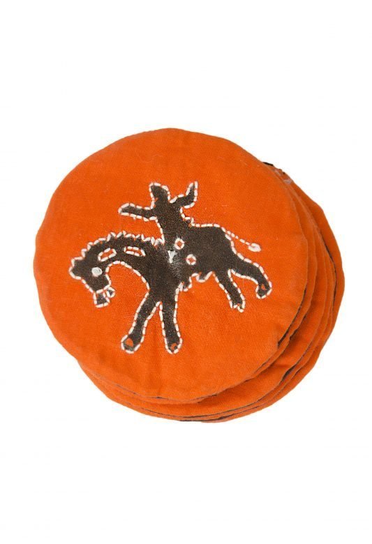 Cotton Coster Pithora-Gujarat Handicraft(Multi-Coloured)