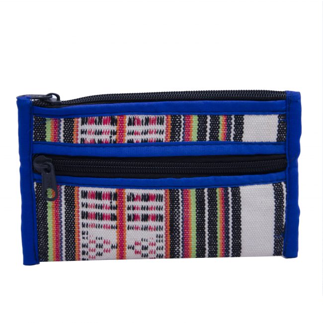 Handcrafted Cotton Multicolor Small Purse