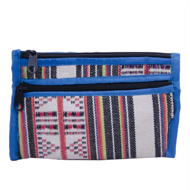 Handcrafted Cotton Multicolor Small Purse
