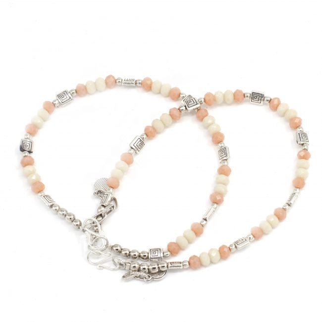 Hand Crafted Crystal Anklet