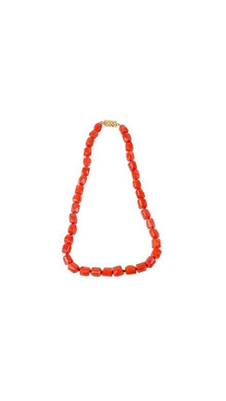 Fashion Stylish Ladakhi Moonga Necklace