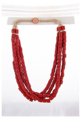 Red Bead Necklace