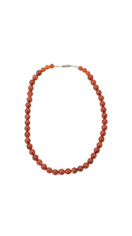 Maroon Beads Necklace