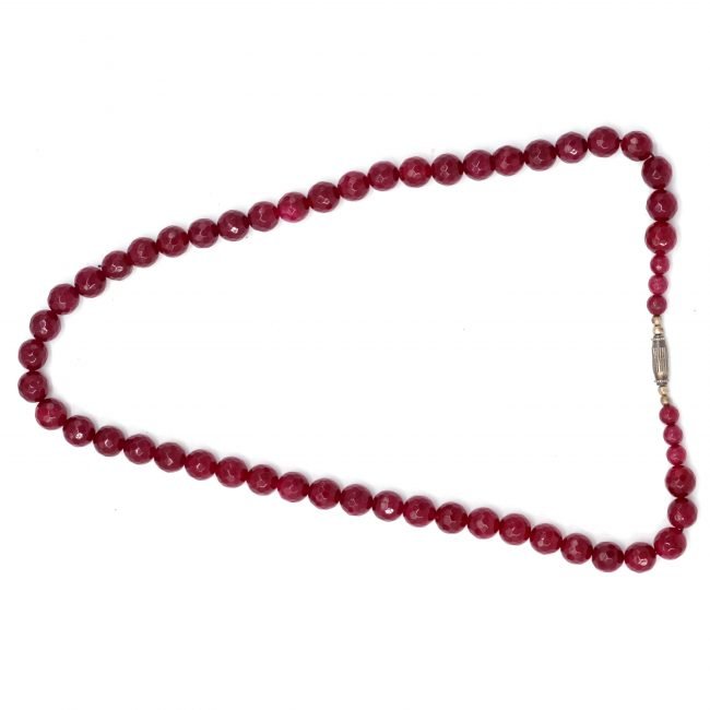 Hand Crafted Stone & Thread Necklace (Himachal Pradesh)