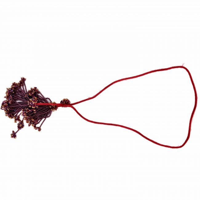 Handcrafted Beads and Plain Thread Necklace For Women