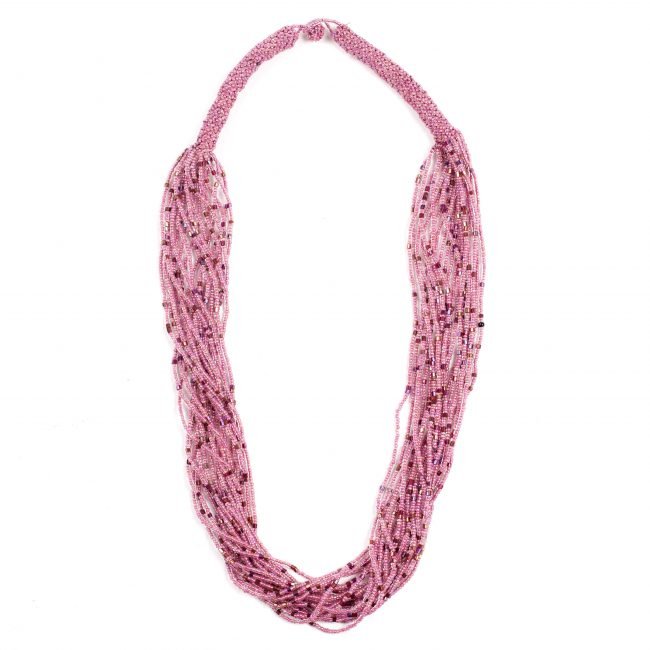 Hand Crafted Coral Beed Necklace