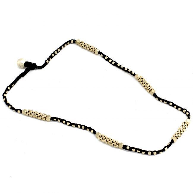 Handcrafted Thread and Beads Necklace For Women