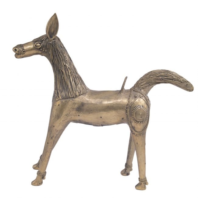 Metal Horse Rider