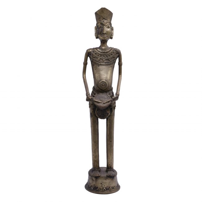 Handmade Brass Standard Size Tribal Statue