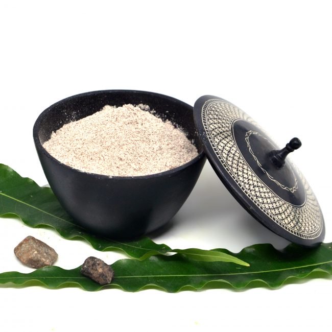 Bidri work Silver Tarkashi Powder box “ Container