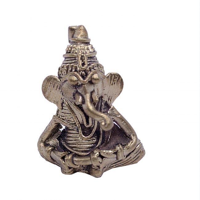 Handmade Brass Tiny Ganesh Statue