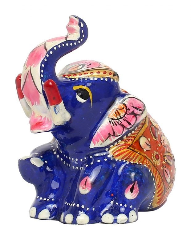 Marble Decorative Elephant Figurine