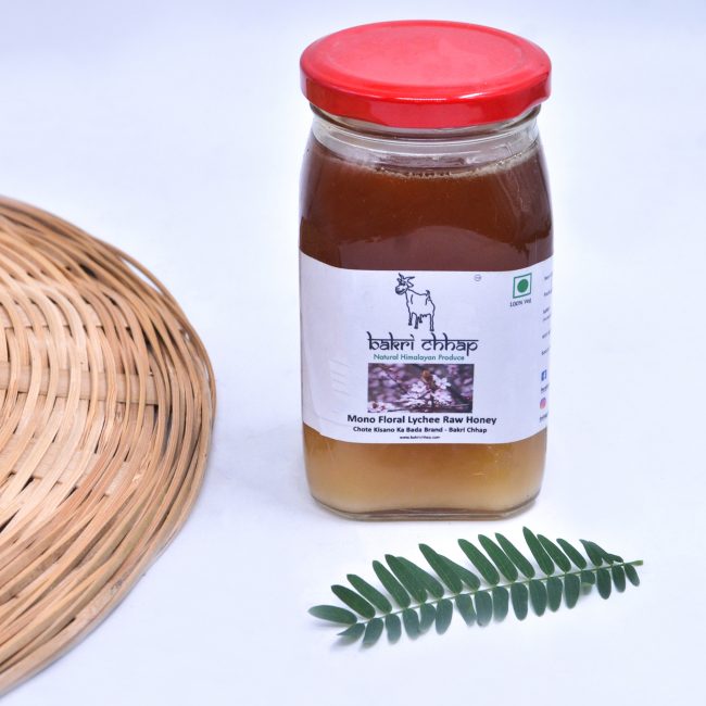 Mono Floral Lychee Raw Honey (500 Grams)