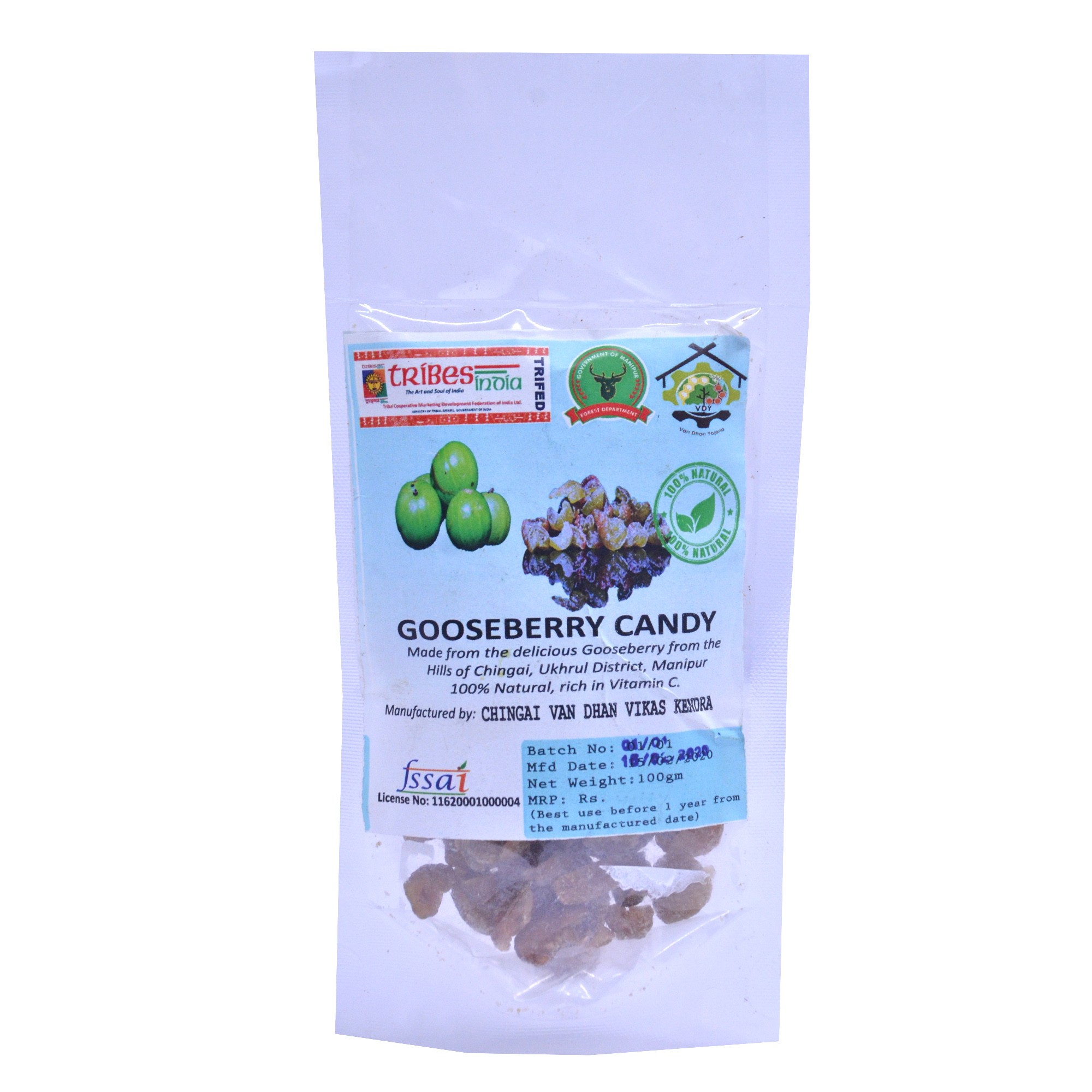 Gooseberry Candy 100 Grams