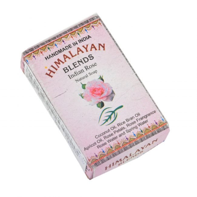 Handmade India Rose Natural Soap