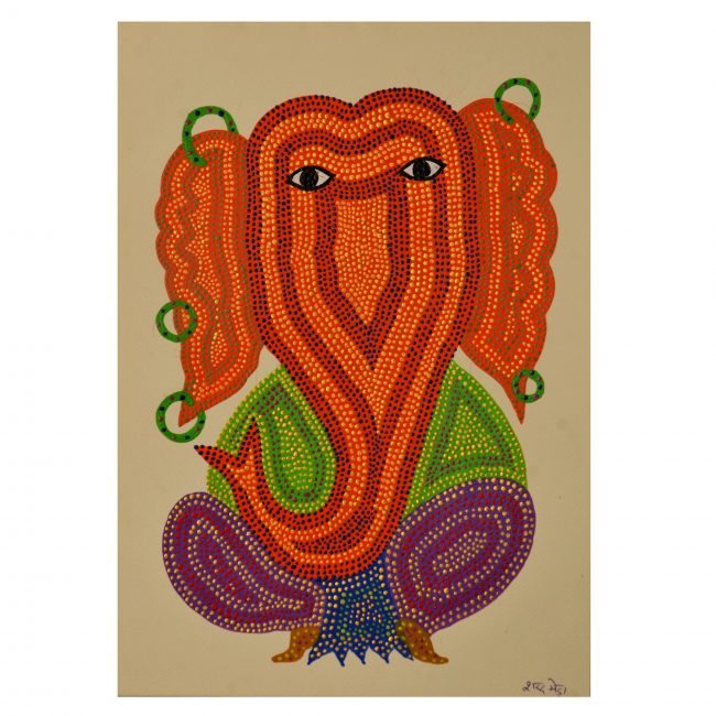 Handcrafted Bhil Painting