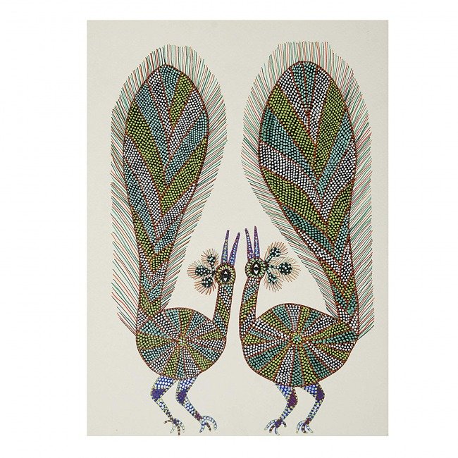 Bhil Handmade Paper Painting