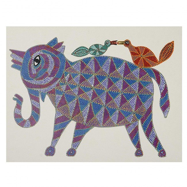 Bhil Handmade Paper Painting